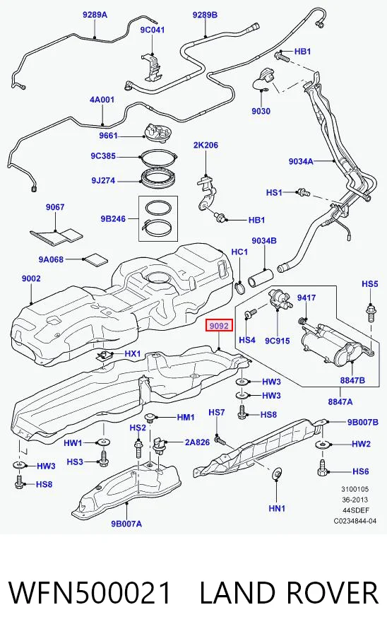 WFN500021 Land Rover 