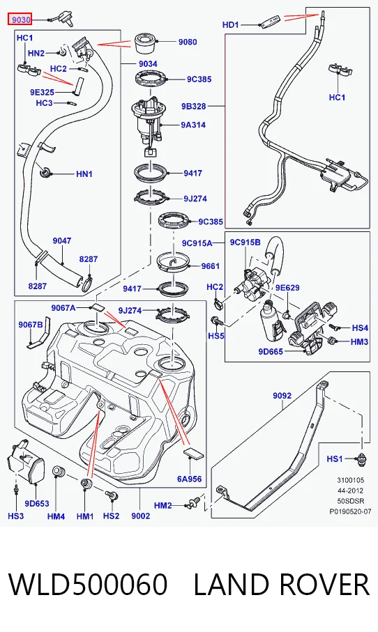  Rover WLD500060 ціна, від 77.24 USD