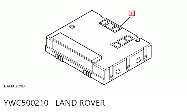 Блок комфорту Land Rover Freelander 1