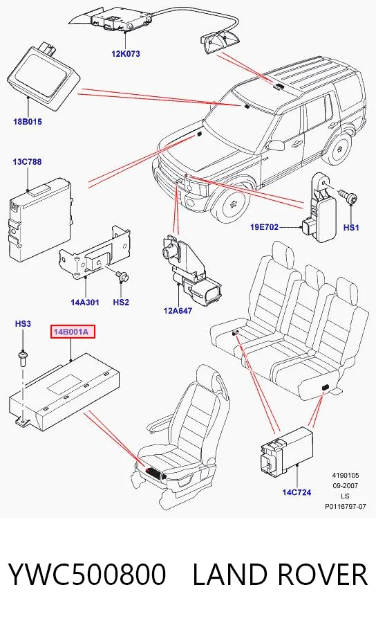  Land Rover 6H2214C708AC