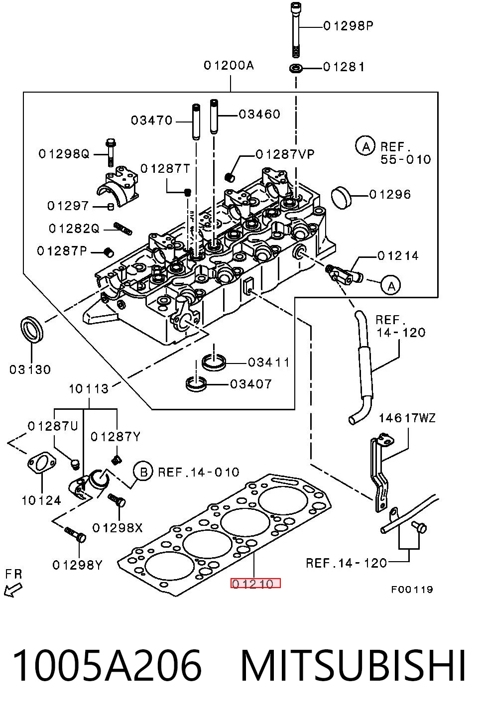 Купити HG6927 NIPPON MOTORS Прокладка ГБЦ