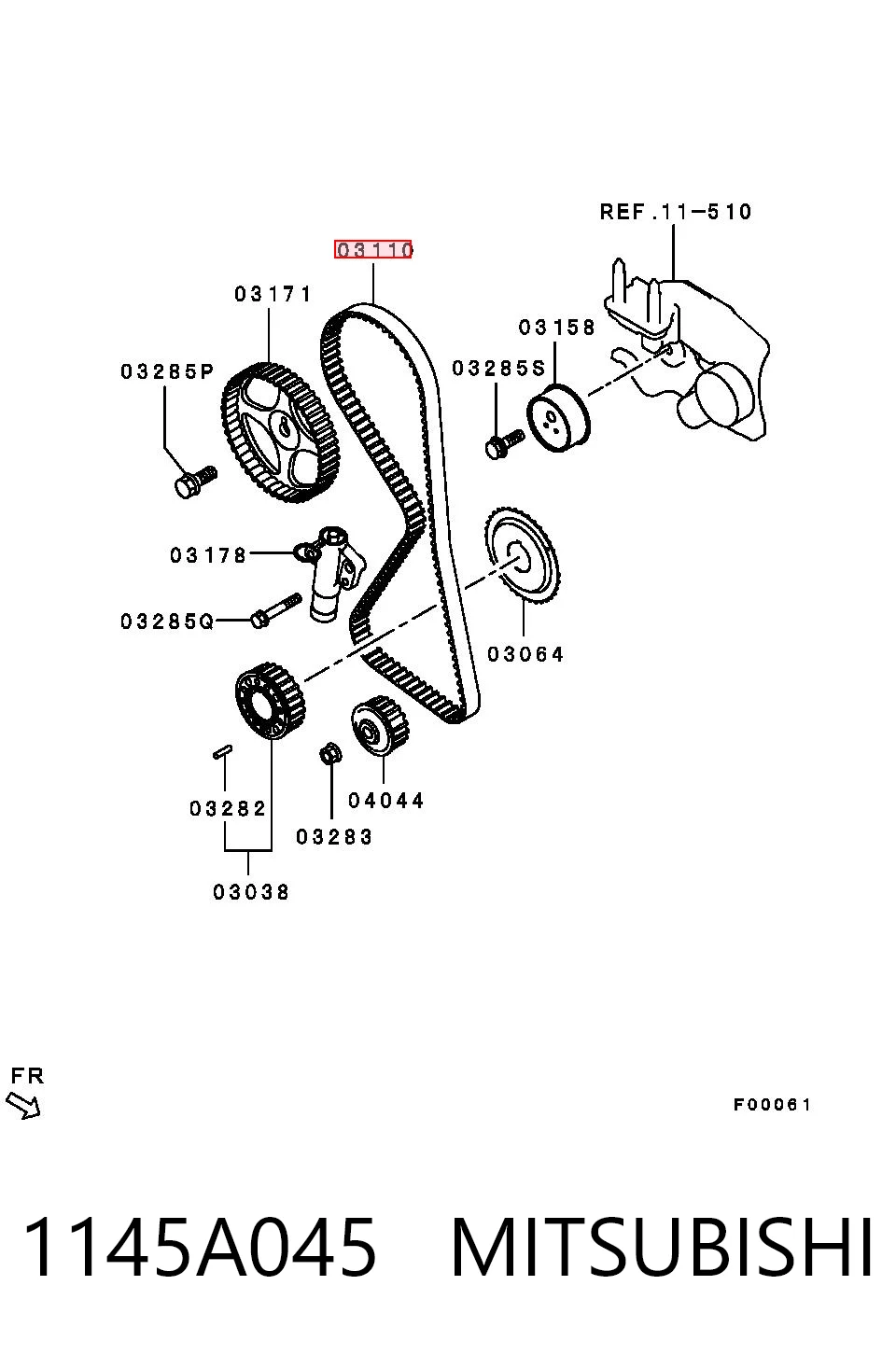 1145A045 Mitsubishi