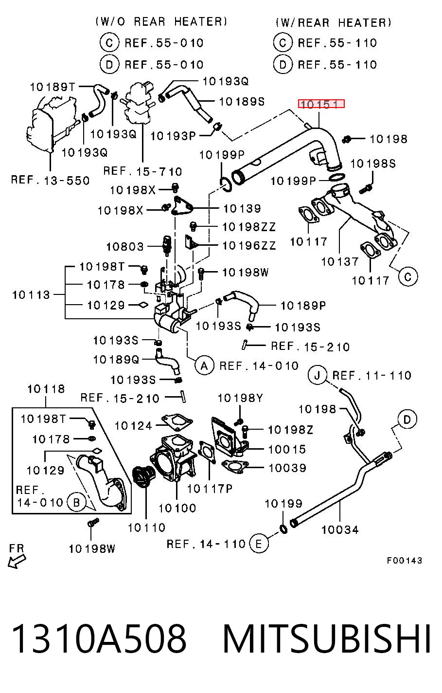 1310A508 Mitsubishi 