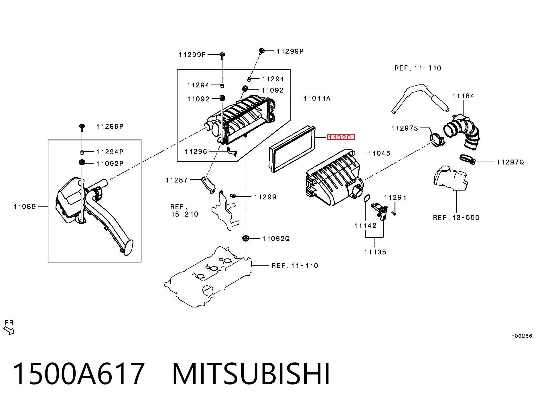 Купити A3027 JS Asakashi Автомобільний фільтр повітря