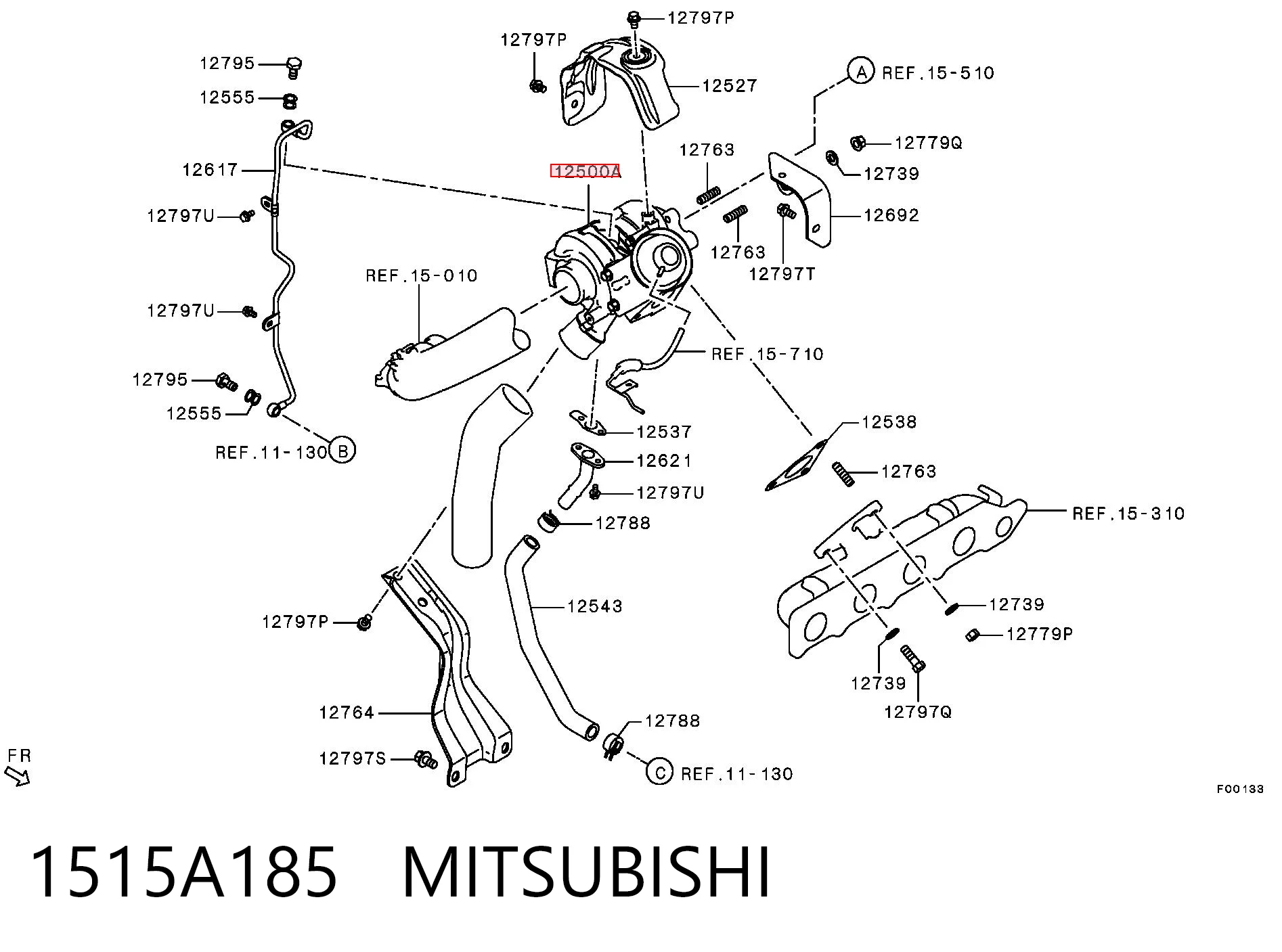 Купити Турбіна Mitsubishi ASX  GA