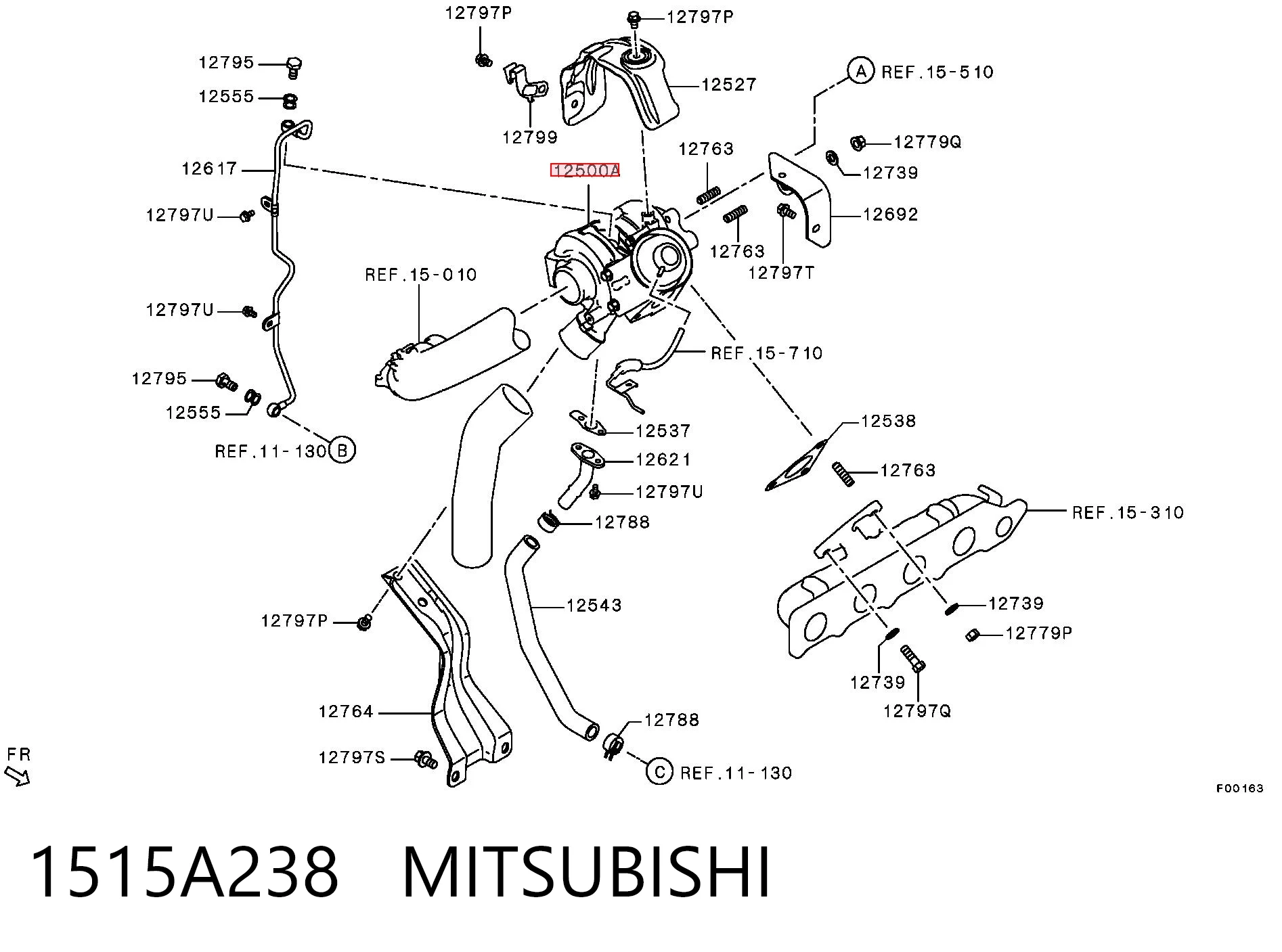 Турбонаддув на Mitsubishi Outlander III GF, GG
