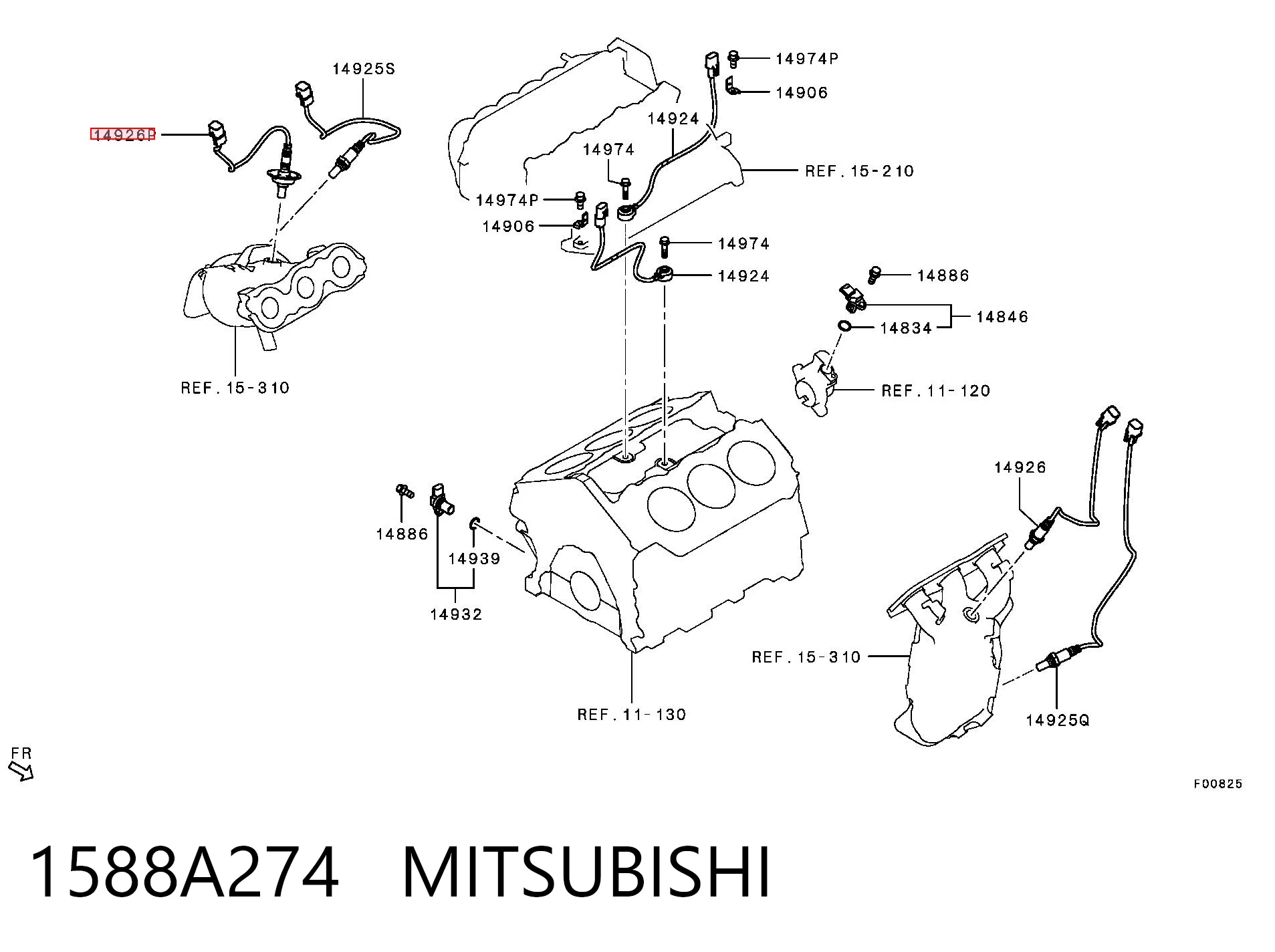 1588A274 Mitsubishi 