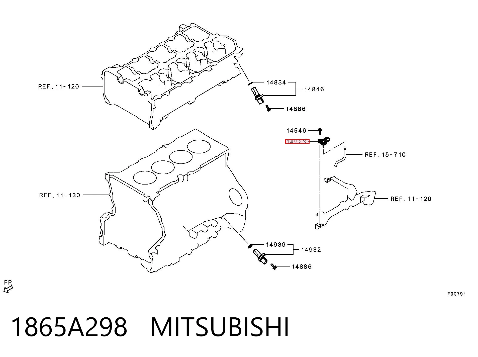 1865A298 Mitsubishi 