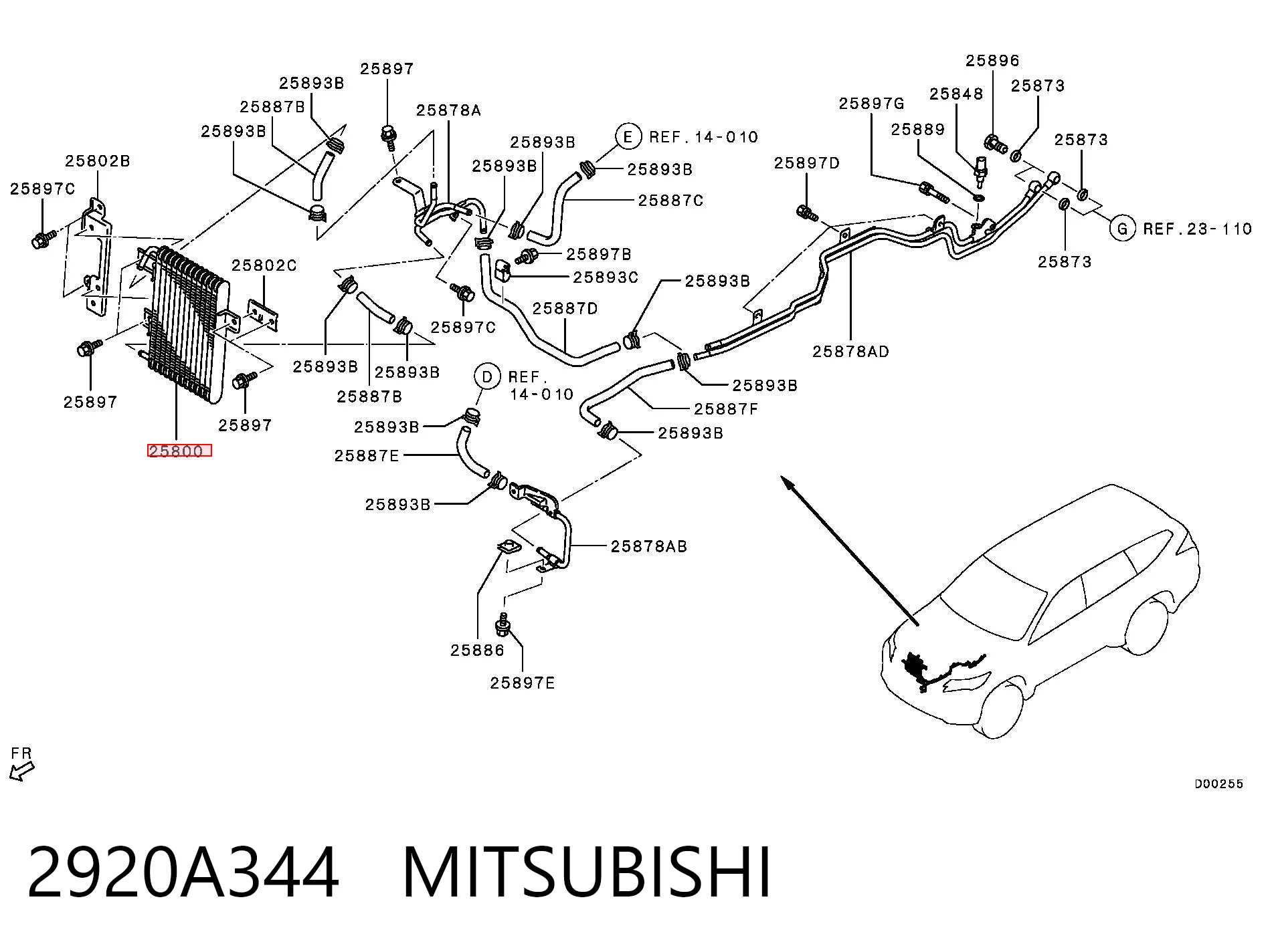 3S145003 AND Радіатор охолодження, АКПП