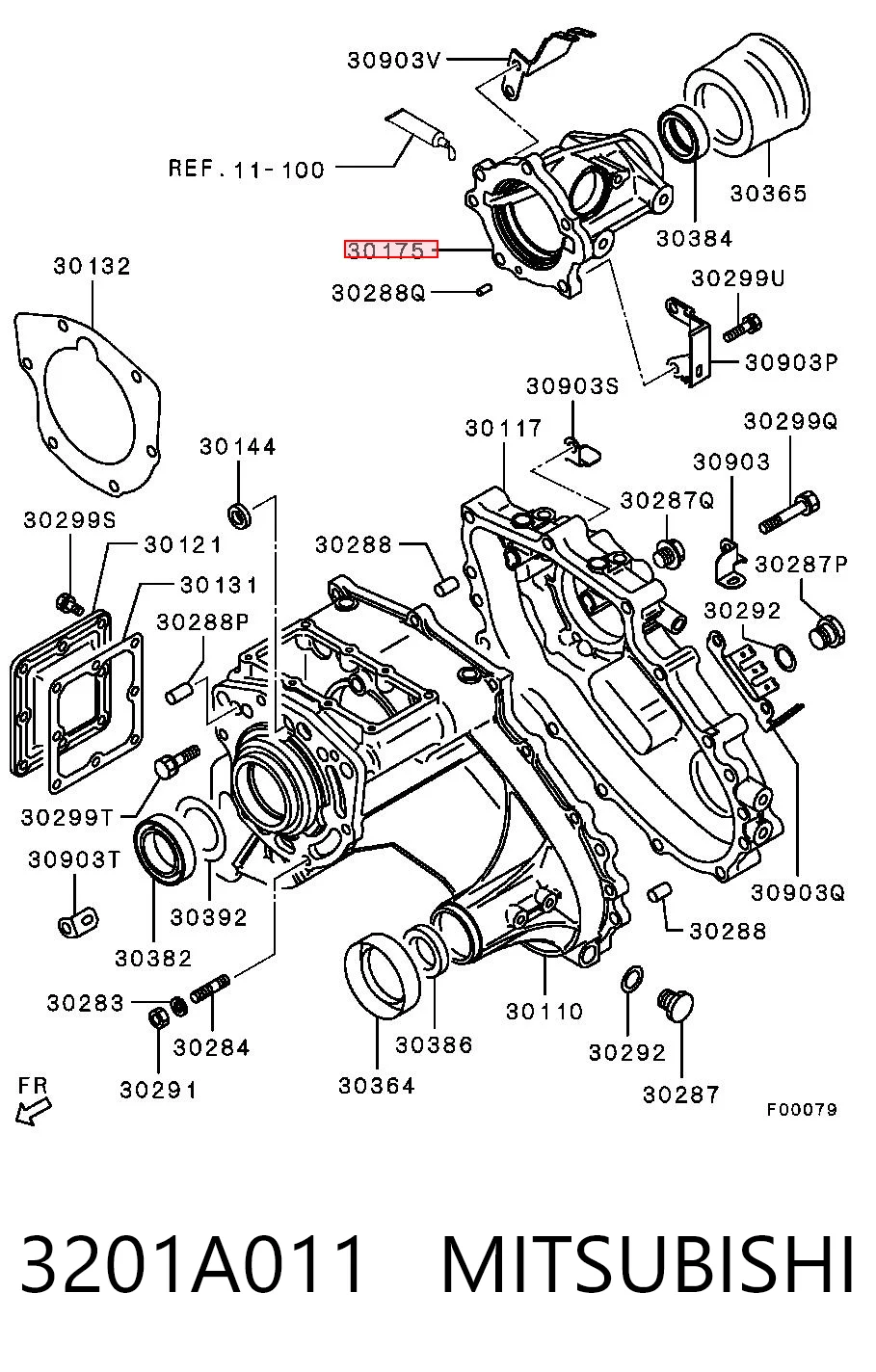 3201A011 Mitsubishi