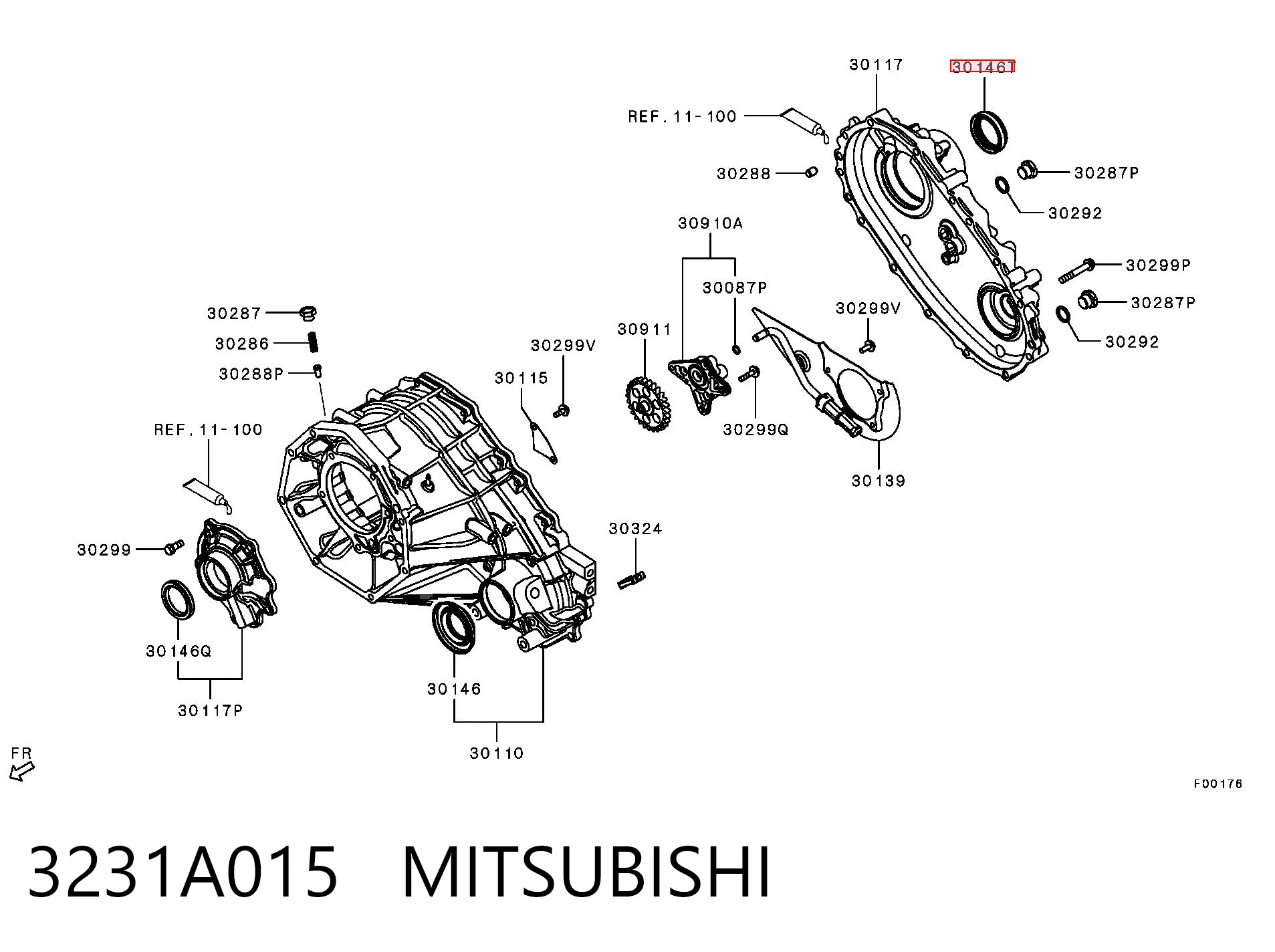 3231A015 Mitsubishi 