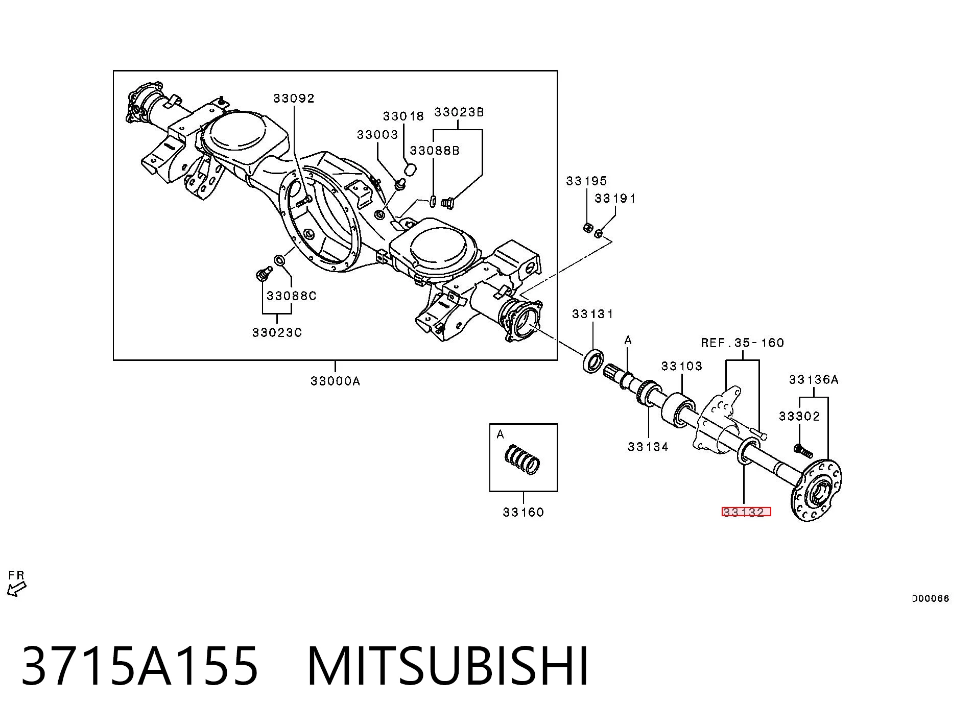 3715A155 Mitsubishi 