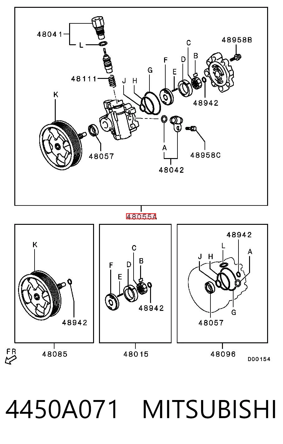 3S422010 AND Насос гідропідсилювача