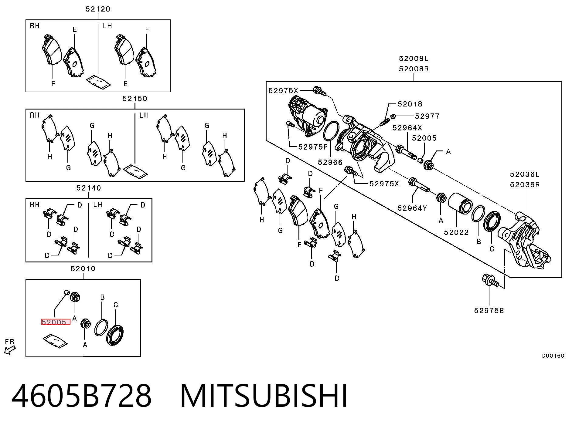 4605B728 Mitsubishi 