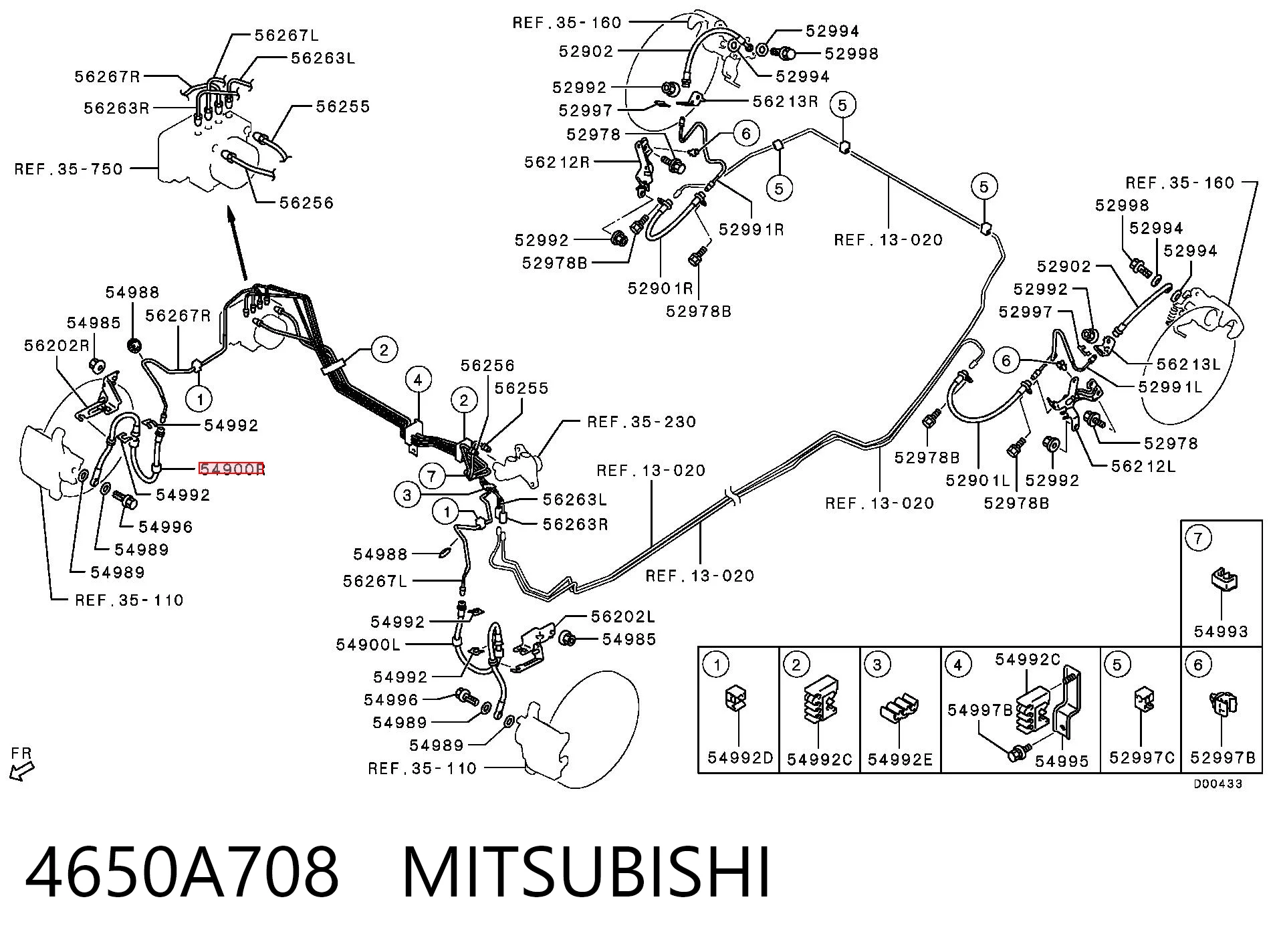 4650A708 Mitsubishi 
