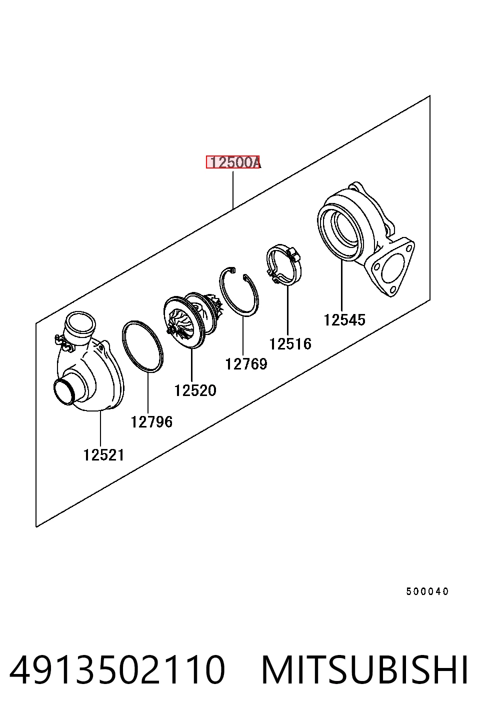 Турбіна Magneti Marelli TBM0081 ціна, від 228.44 USD