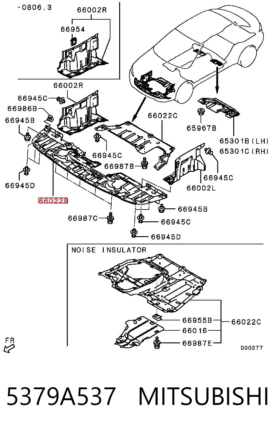 Кенгурятник Chrysler 5379A046 ціна, від 26.52 USD
