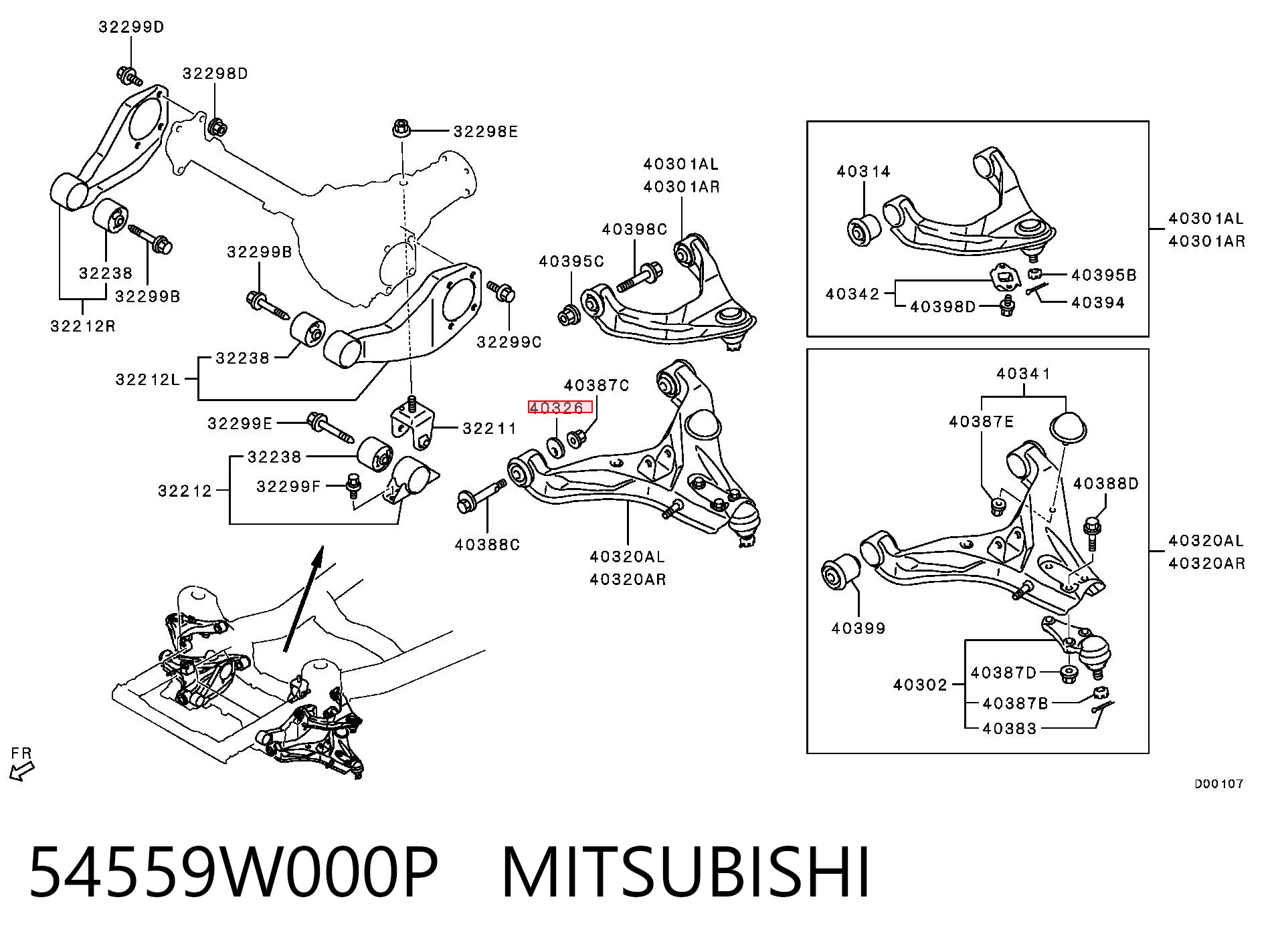 54559W000P Mitsubishi 