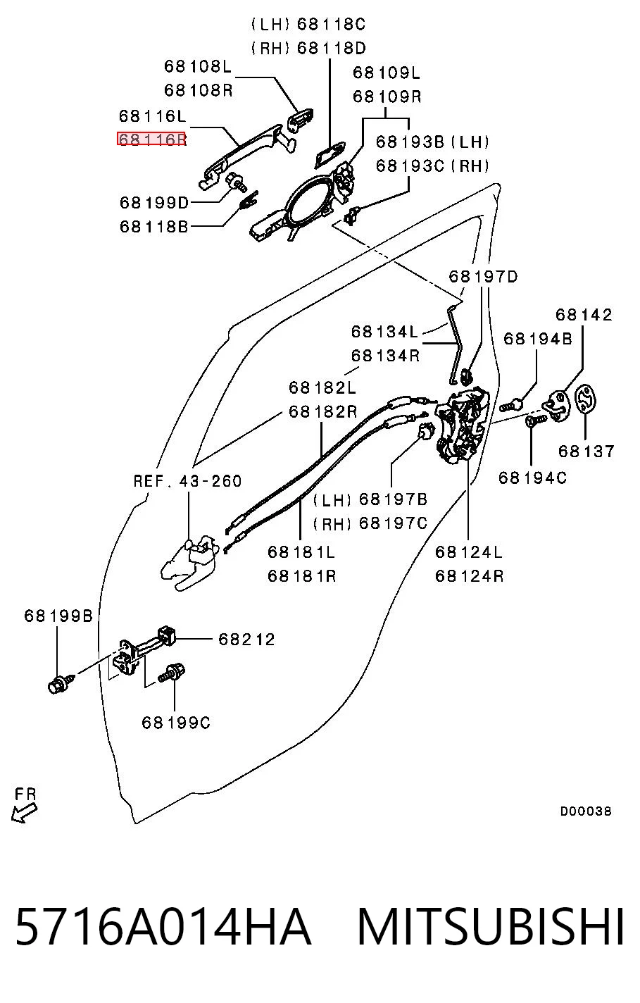 5716A014HA Mitsubishi 