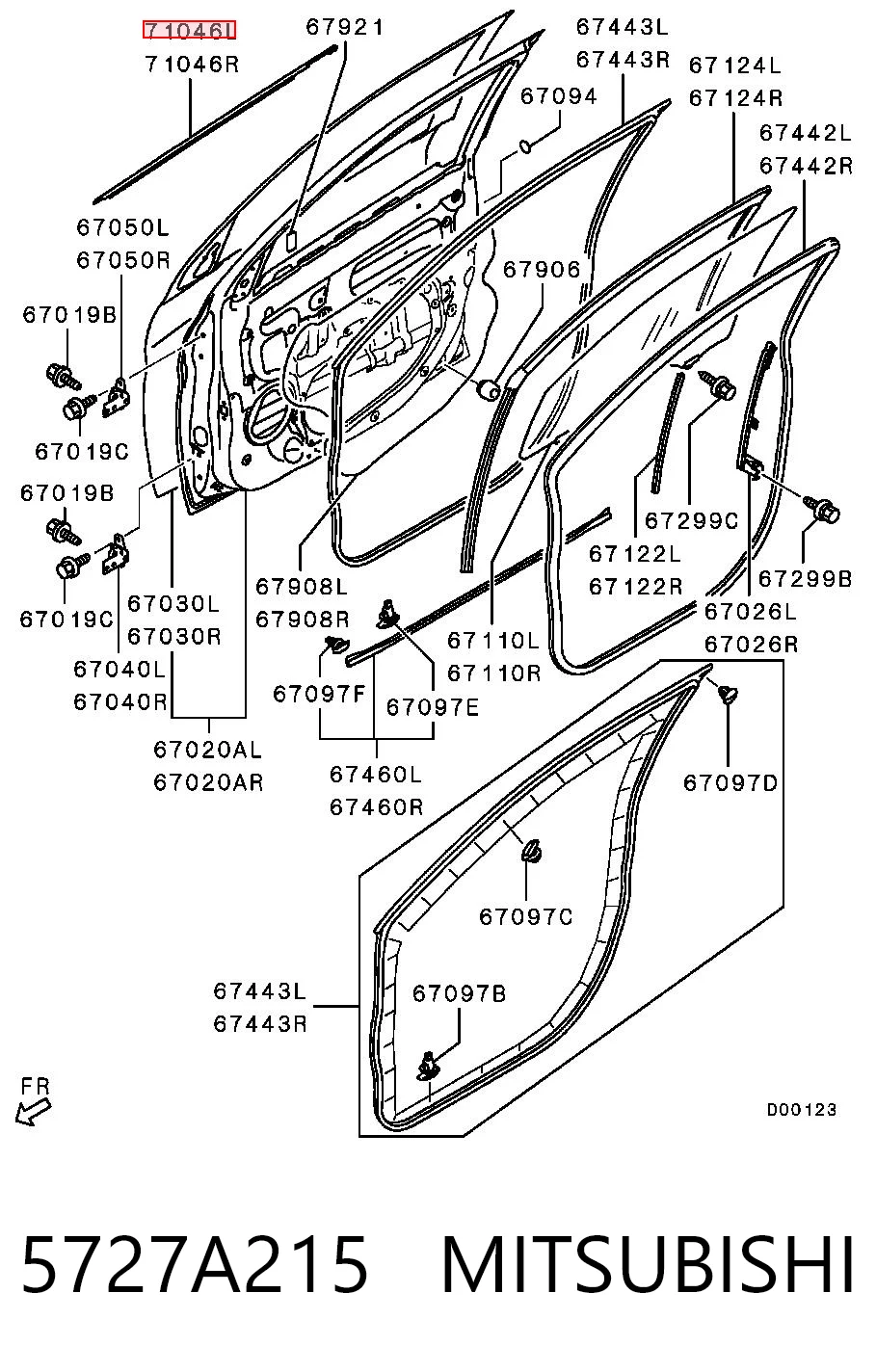 5727A215 Mitsubishi 