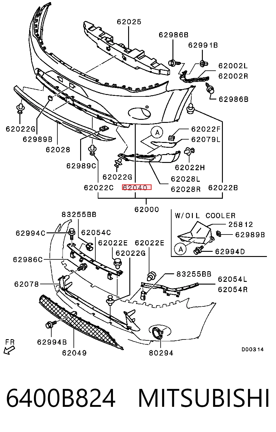 Бампер на авто Chrysler 6400B829WB ціна, від 123.16 USD