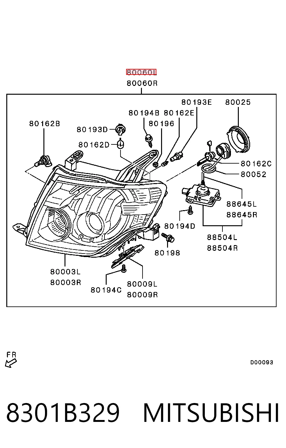Фари Polcar 5287091E ціна, від 316.72 USD