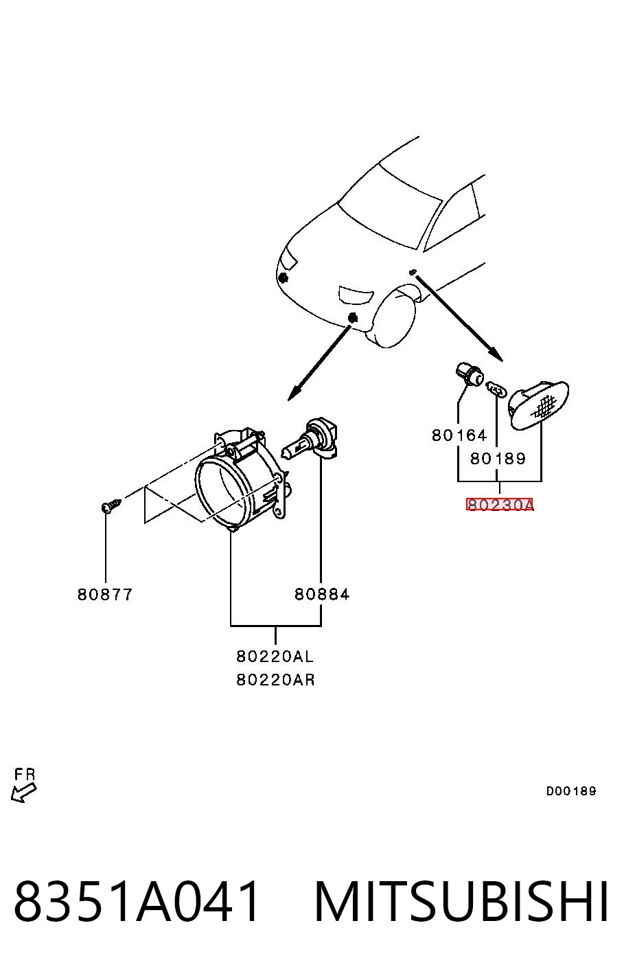 Купити L33140004LEDSD Depo/Loro/Abakus Повторювач повороту на крилі
