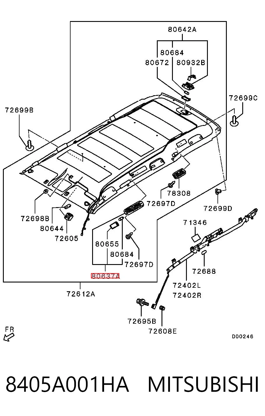 8405A001HA Mitsubishi 