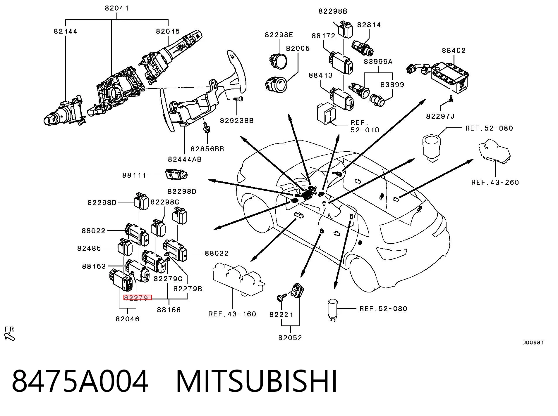 8475A004 Mitsubishi