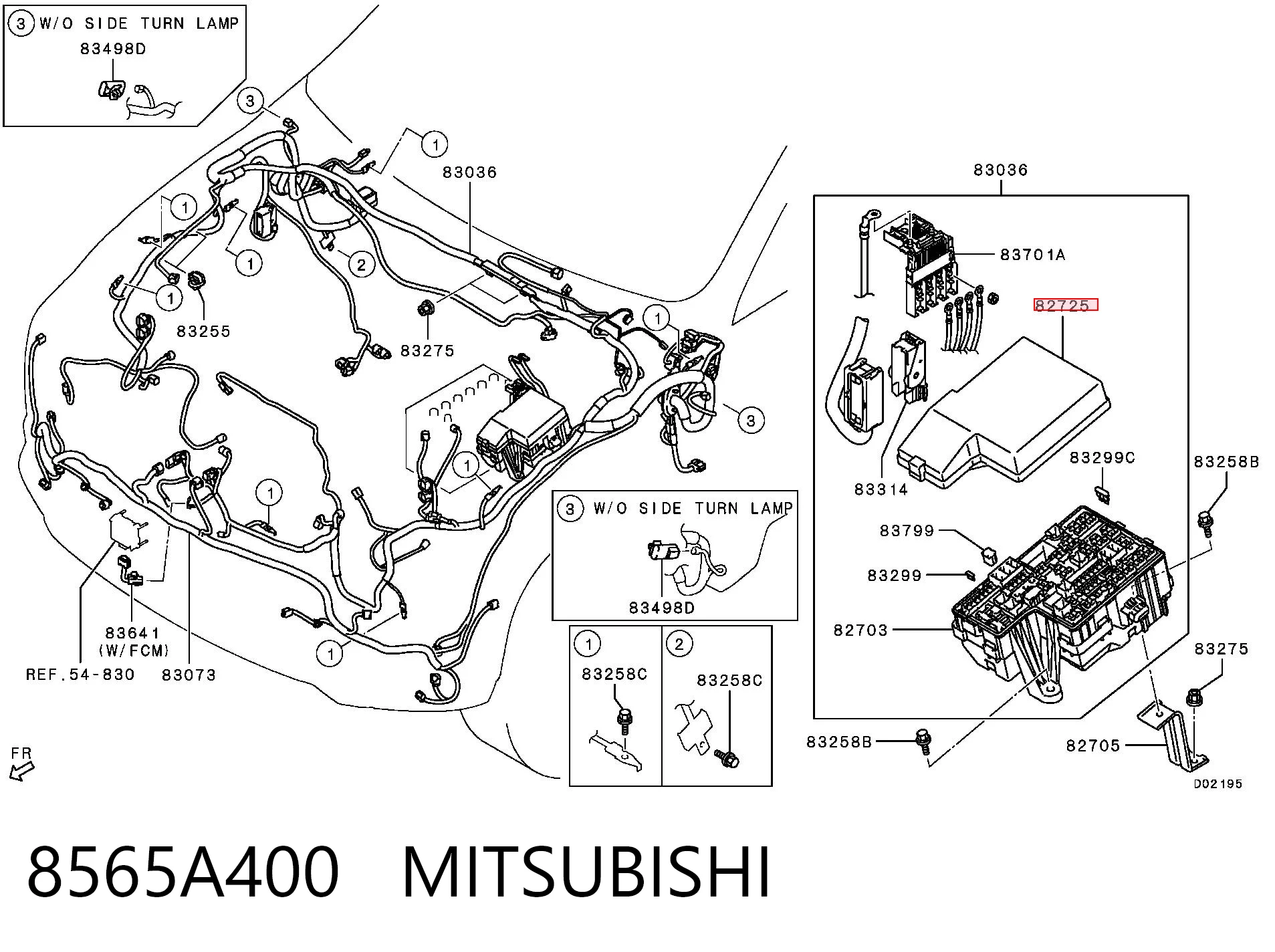 8565A400 Mitsubishi 