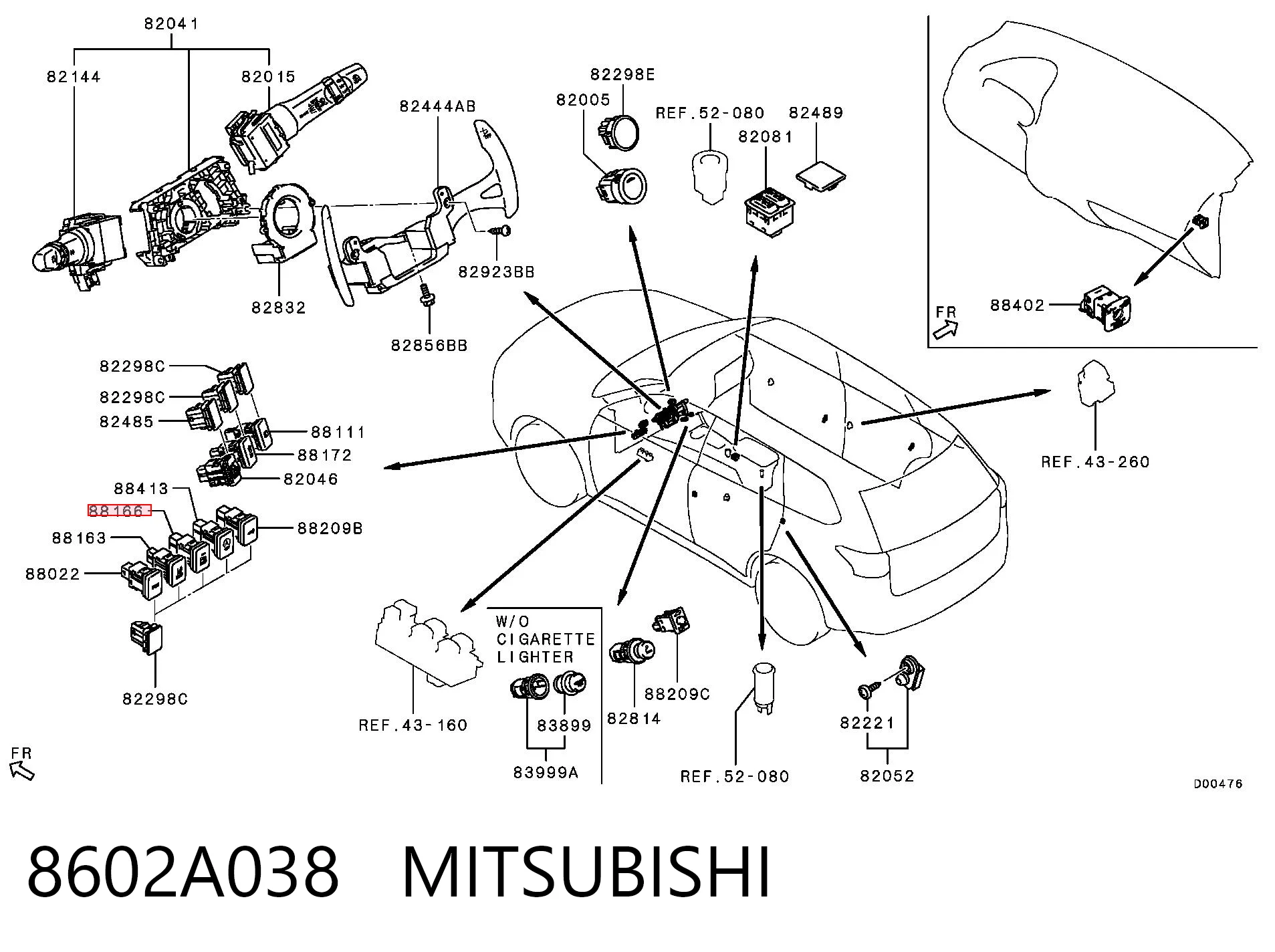 8602A038 Mitsubishi 