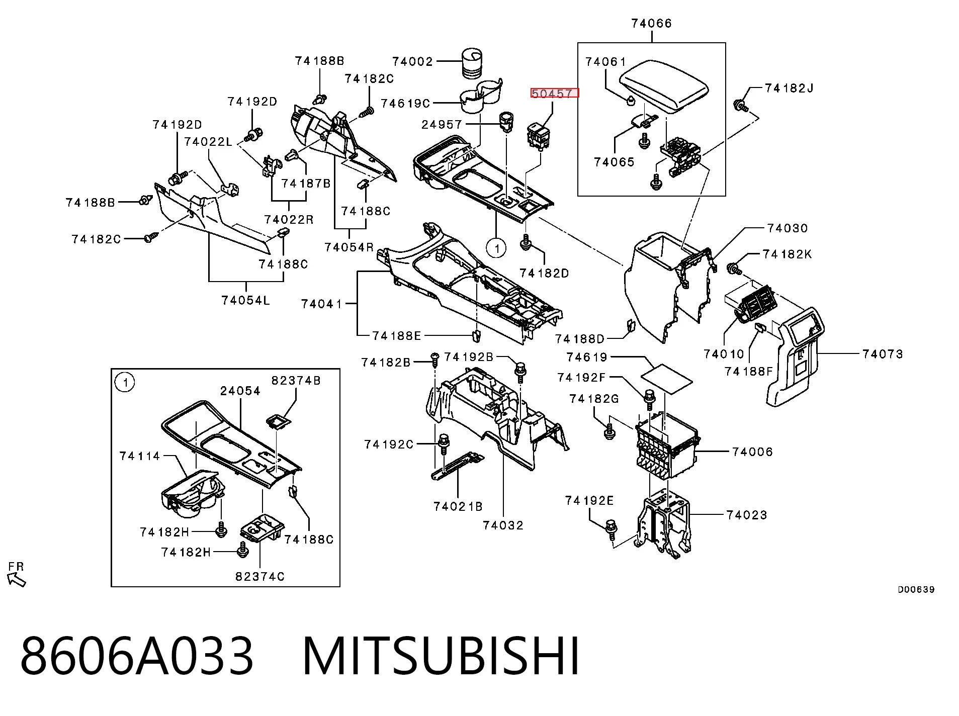 8606A033 Mitsubishi 