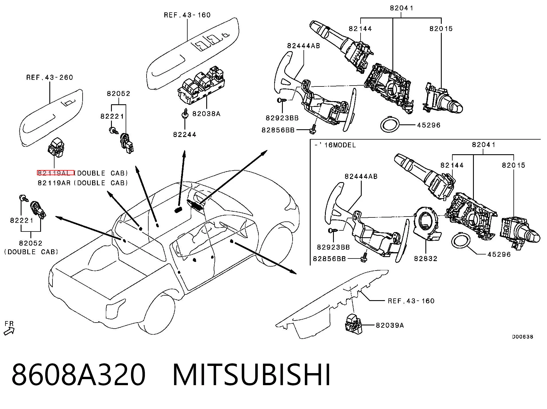 8608A320 Mitsubishi 