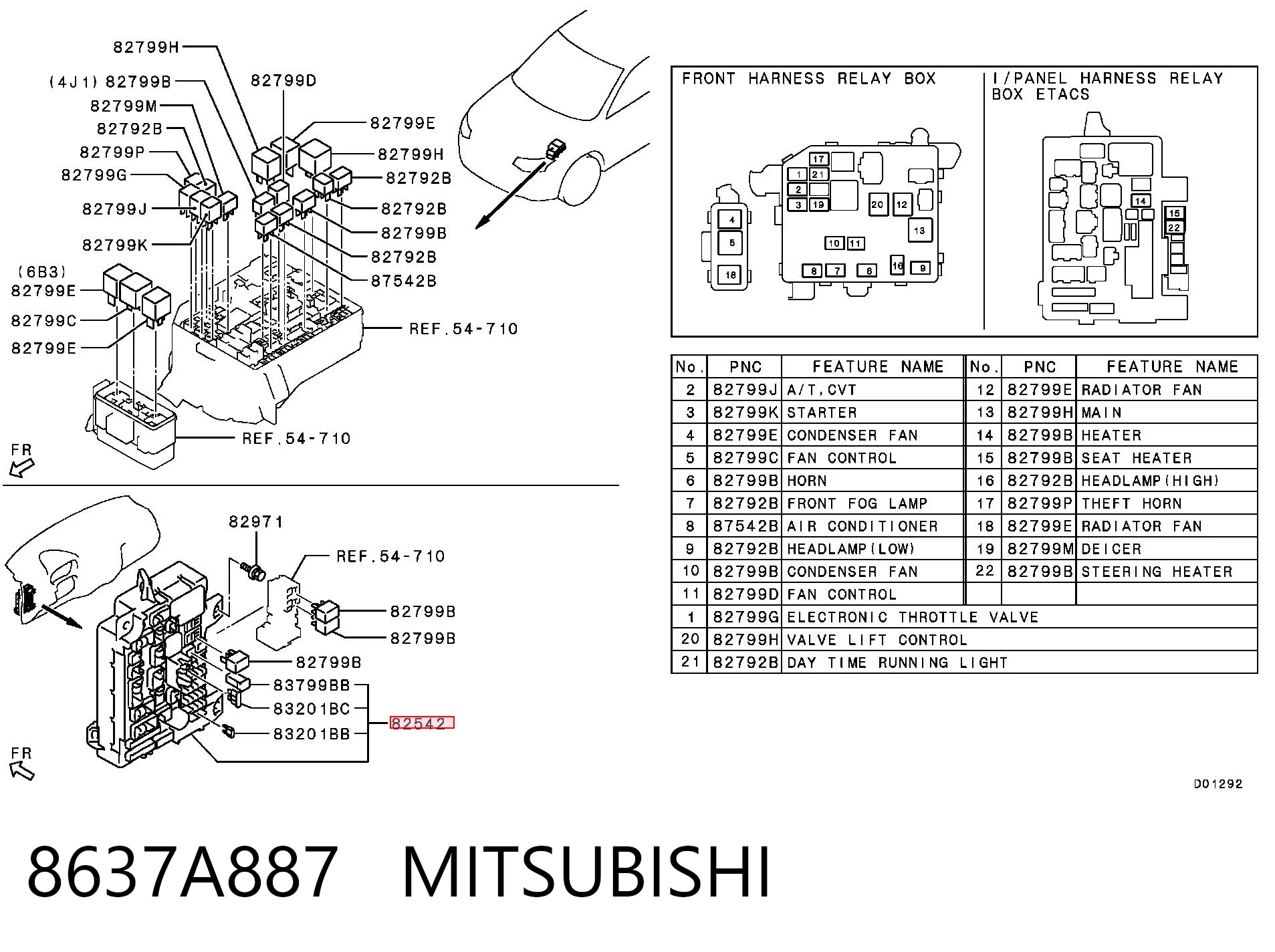 8637A889 Chrysler 