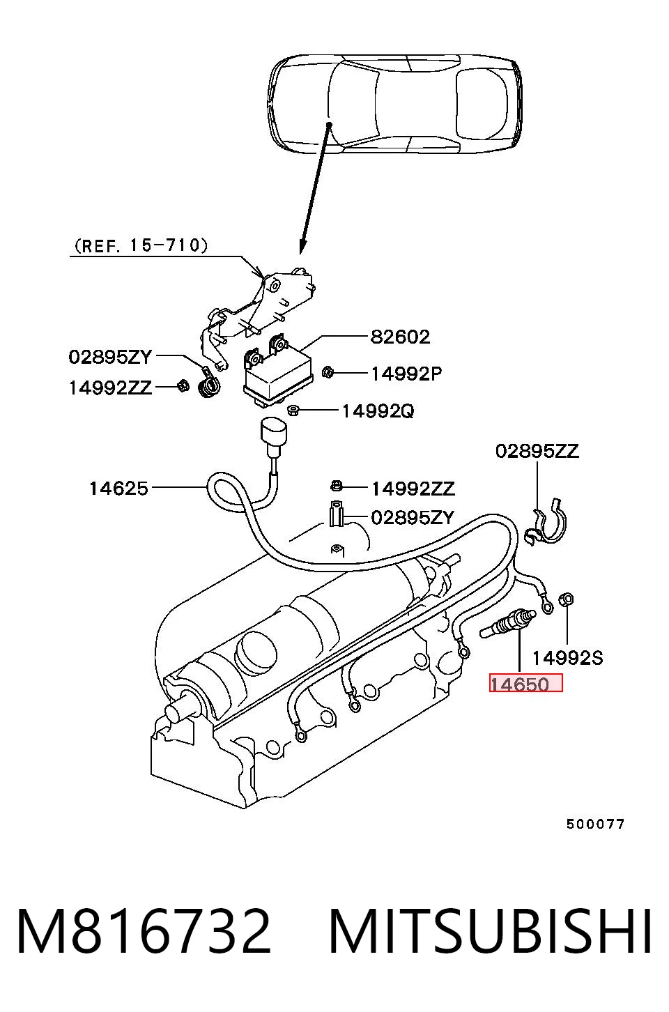 Купити 59627Z Peugeot/Citroen Свічка накалу