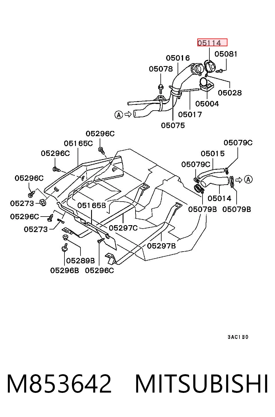 Купити MN120696 Chrysler Пробка бензобака