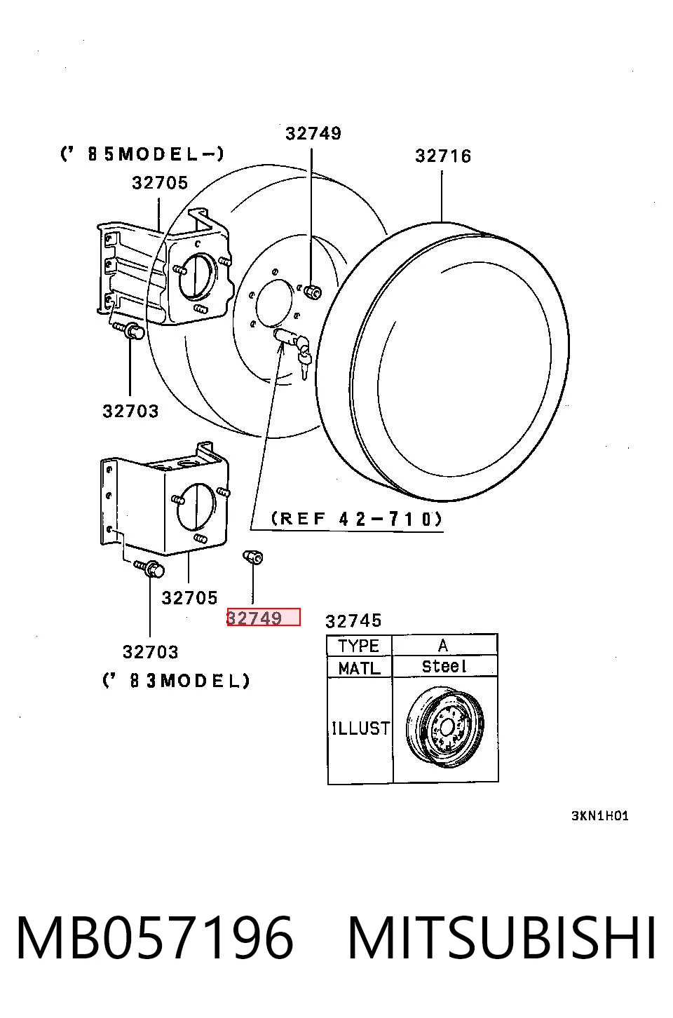 MB057196 Mitsubishi