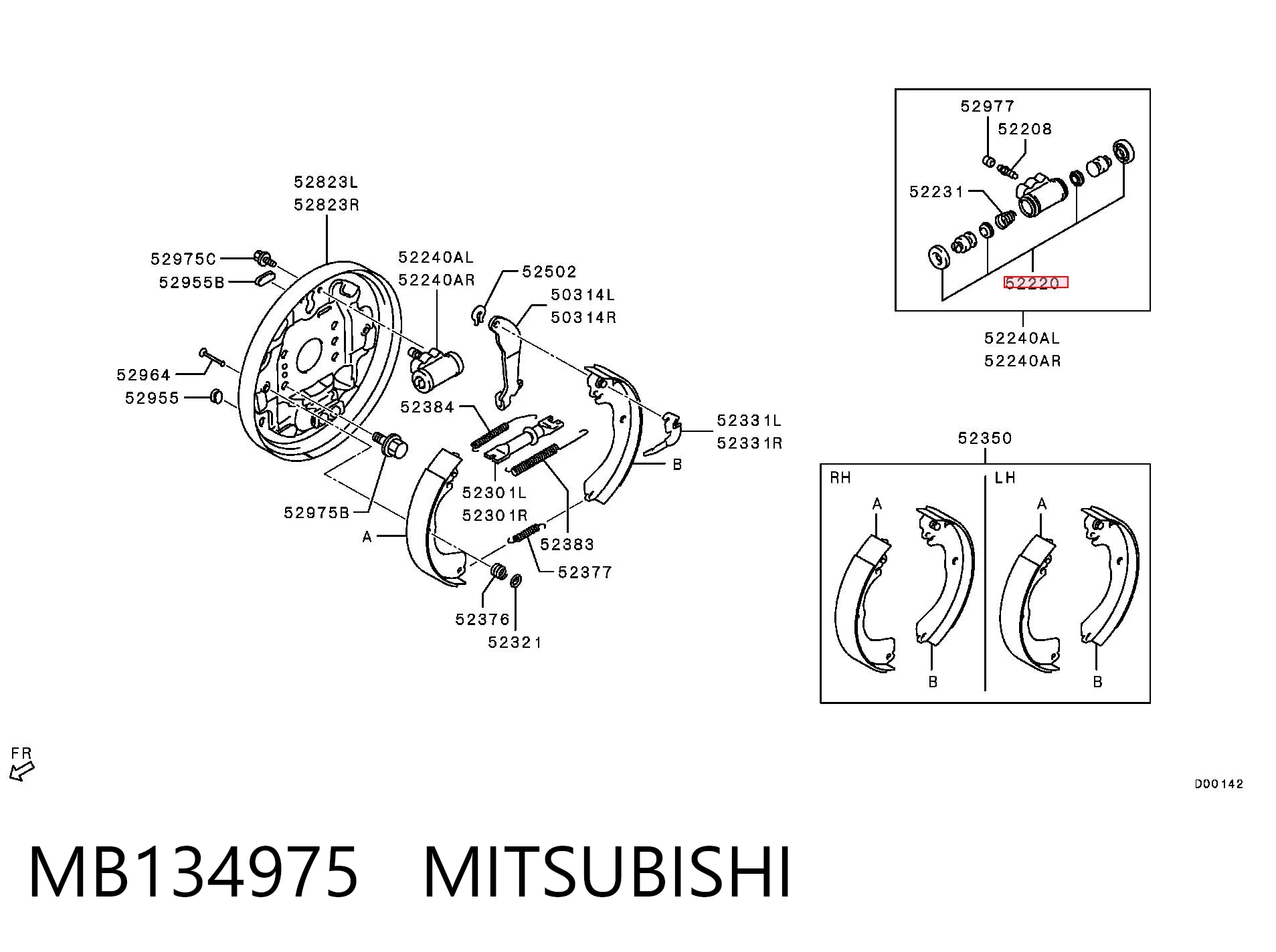 Купити KMB134975 Fiat/Alfa/Lancia Ремкомплект заднього гальмівного циліндру
