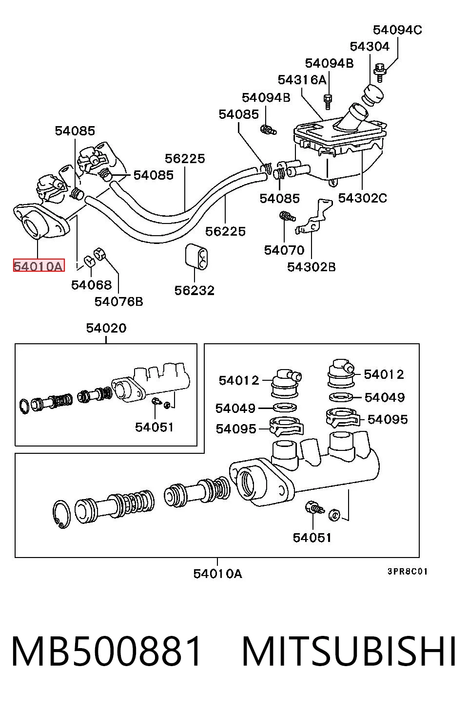 MB500881 Mitsubishi