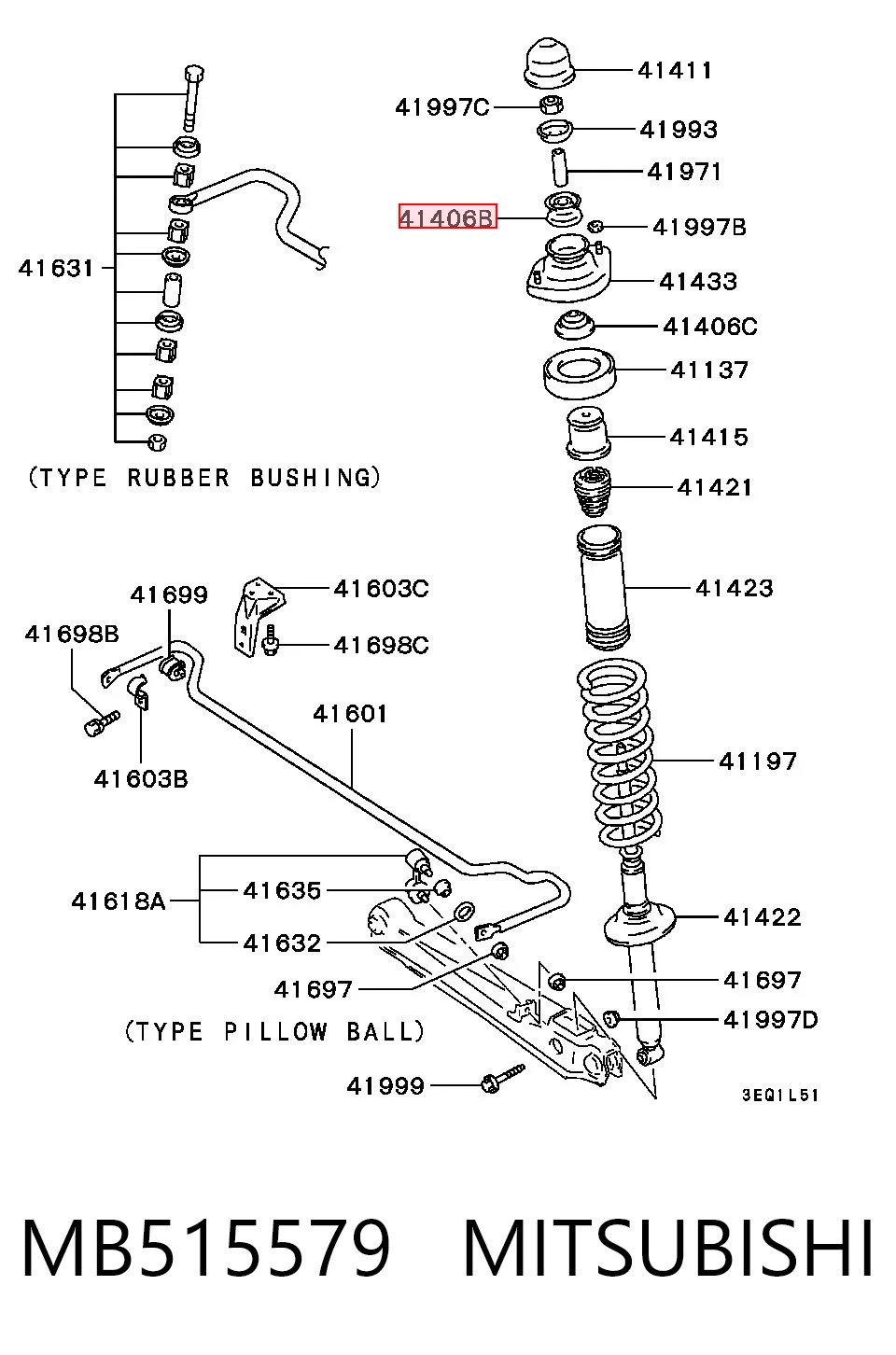 65430376 Pro-parts Опора амортизатора
