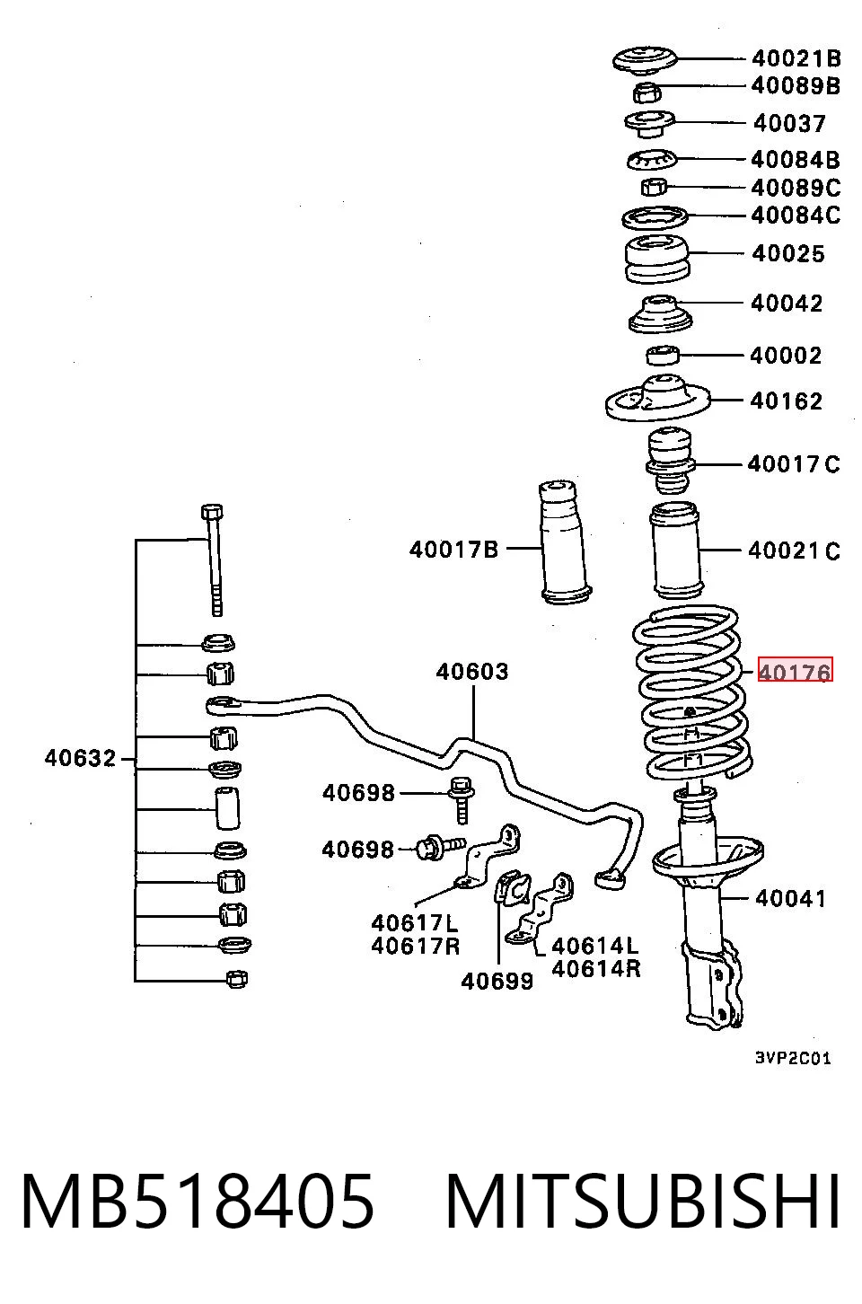 MB518405 Mitsubishi