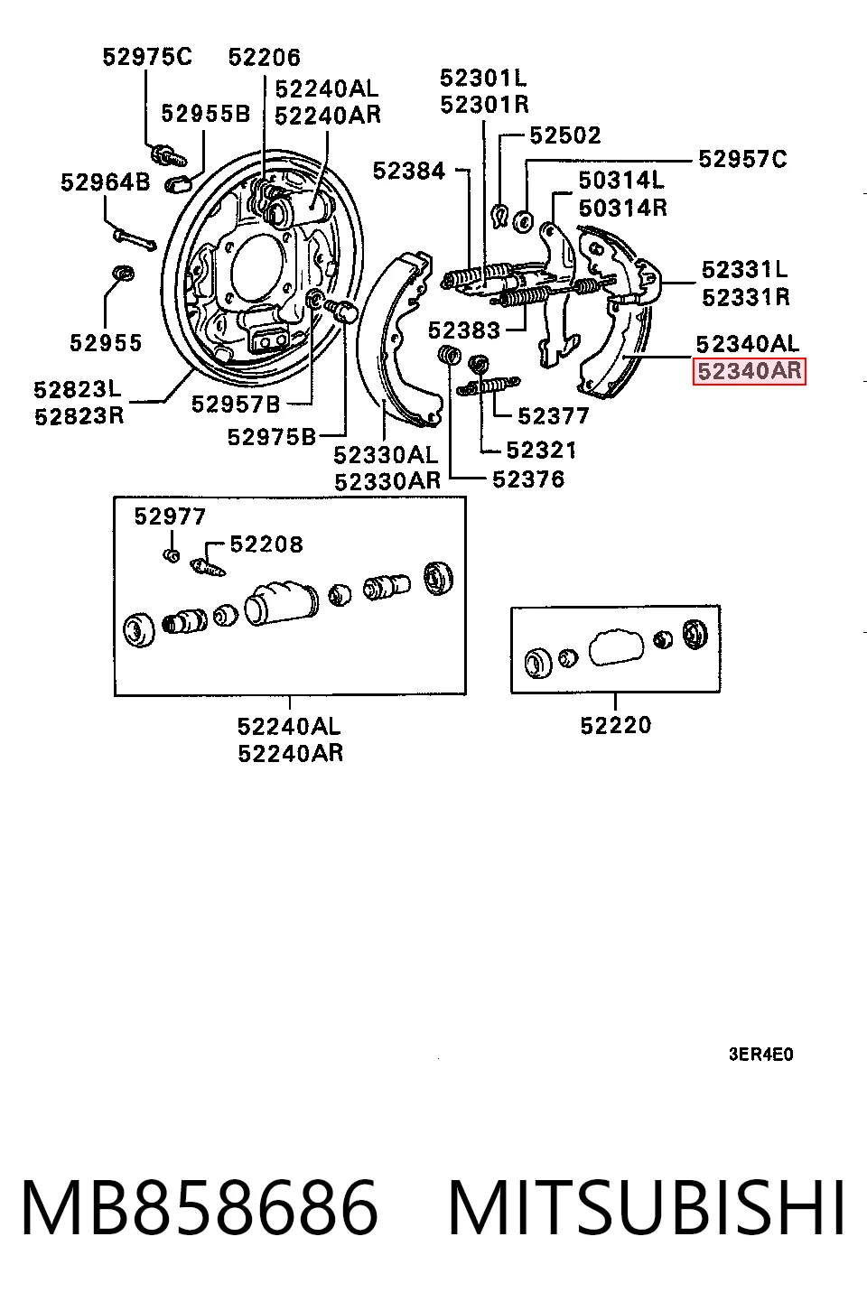 Колодки гальмові задні, барабанні Jfbk FN6712 ціна, від 16.13 USD
