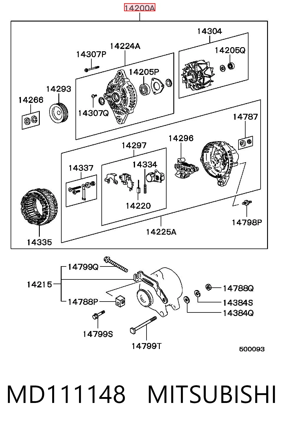 Генератор HC Parts JA688IR ціна, від 112.87 USD