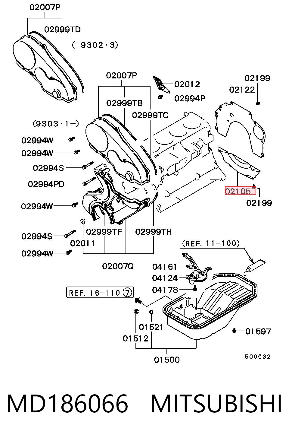 MD004708 Chrysler 