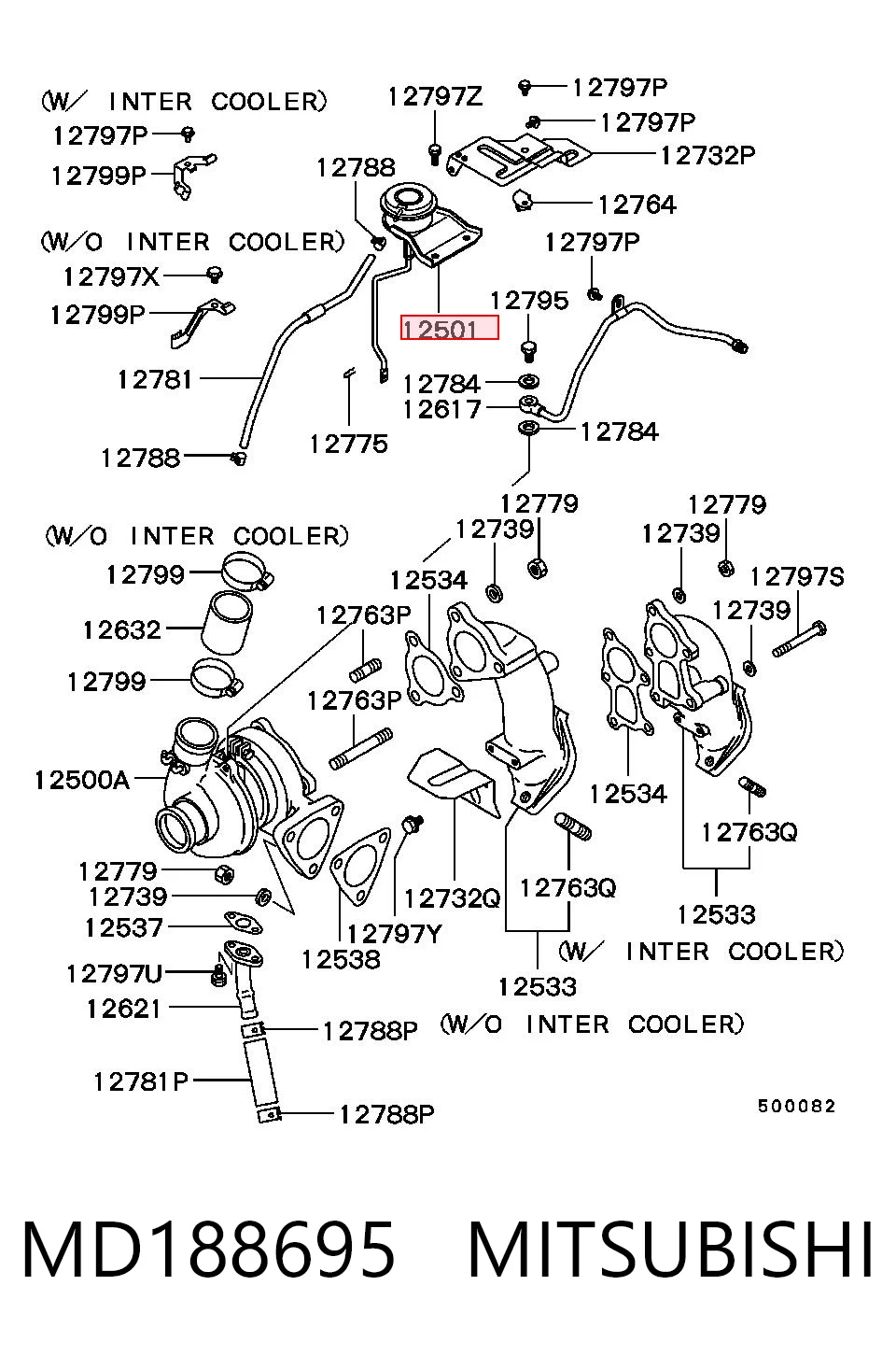 Модуль керування турбіною Mitsubishi L 200 III пікап (K60, K70) (1996 - 2007) ціна, від 31.96 USD