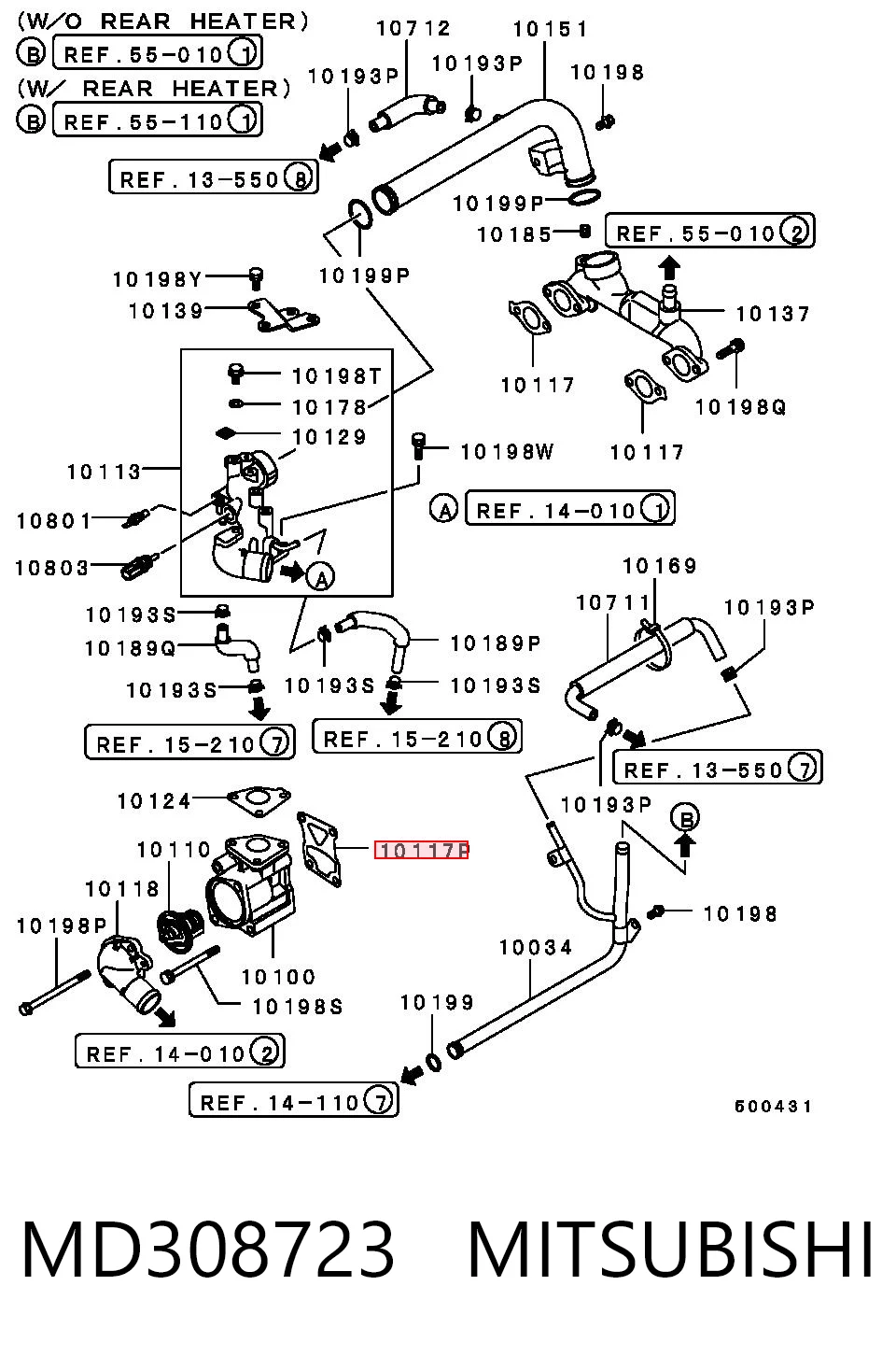 MD308723 Mitsubishi