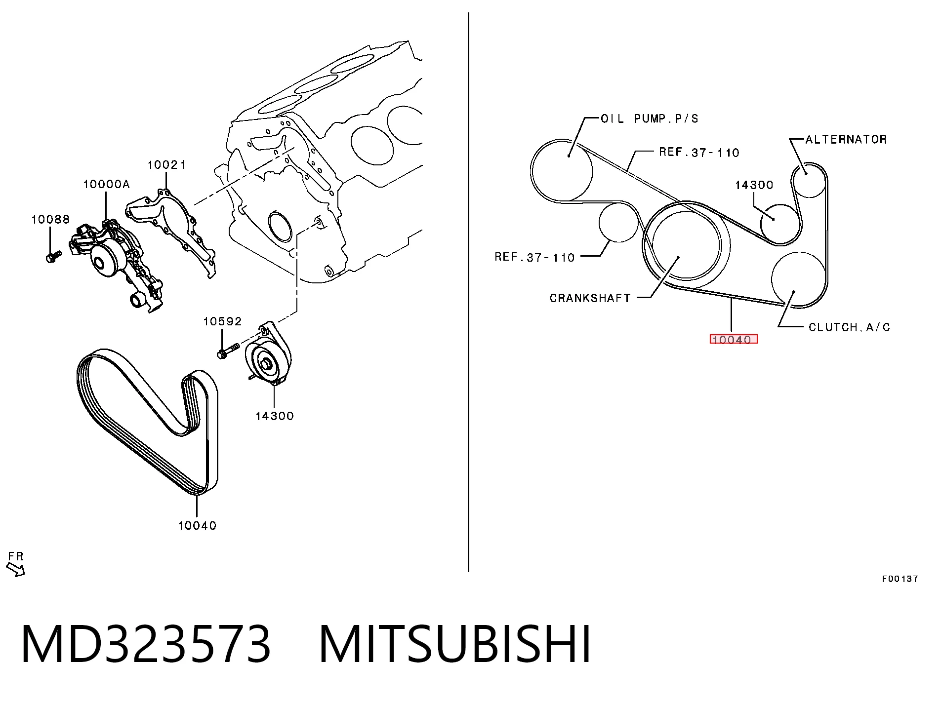 MD323573 Mitsubishi