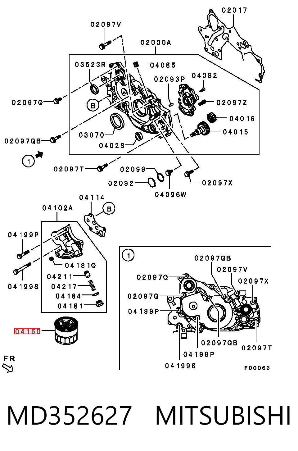 MD352627 Mitsubishi