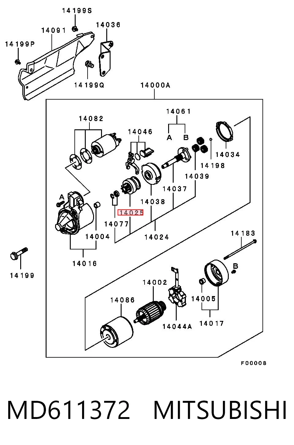 Привід стартера KIA Soul I