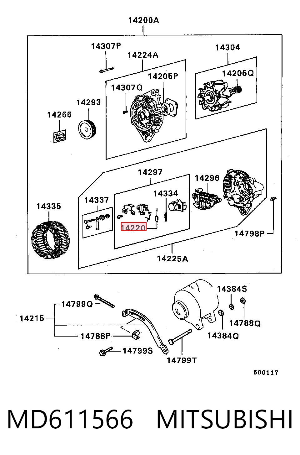 Купити AB5007 AS/Auto Storm Щітки генератора